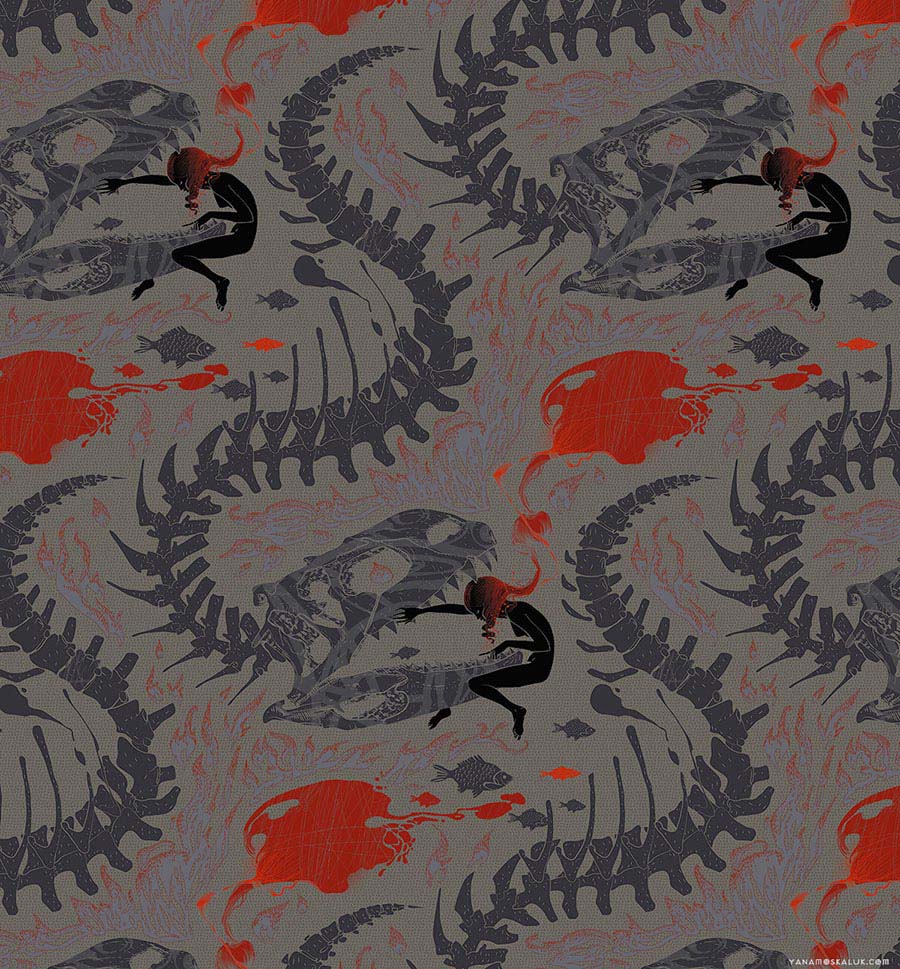   Dino pattern  
